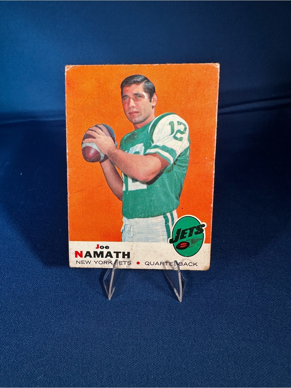 1969 Topps Joe Namath #100 – New York Jets
